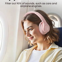 Soundcore by Anker Q20i Hybrid Active Noise Cancelling Headphones, Wireless Over-Ear Bluetooth, 40H Long ANC Playtime, Hi-Res Audio, Big Bass, Customize via an App, Transparency Mode (White) - Volt-Edge Technologies®