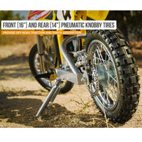 Razor MX650 Dirt Rocket Electric Motocross Off-Road Bike - Yellow