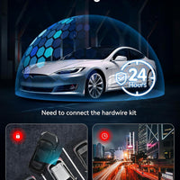 REDTIGER Dash Cam Front Rear, 4K/2.5K Full HD Dash Camera for Cars, Included 32GB Card, Built-in Wi-Fi GPS, 3.16” IPS Screen, Night Vision, 170°Wide Angle, WDR, 24H Parking Mode(F7NP)