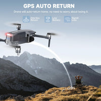 GPS Drone with Camera 4K for Adults, Under 249g, 45 Mins Flight, Beginner Foldable Drones with Brushless Motor, Auto Follow, Tap Fly, Circle Fly, One Key Start
