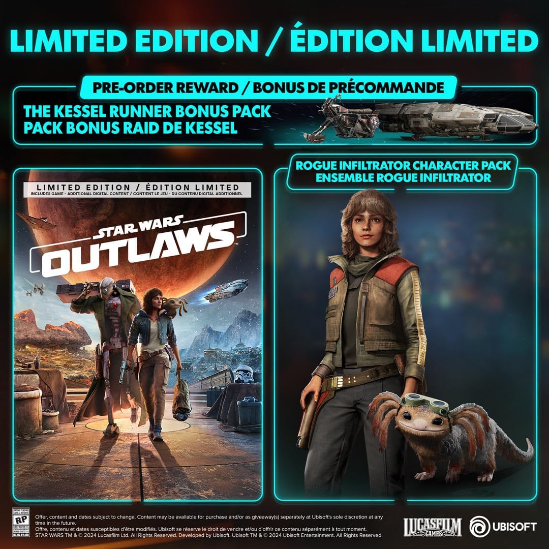 Star Wars Outlaws - Limited Edition (Amazon Exclusive), PlayStation 5