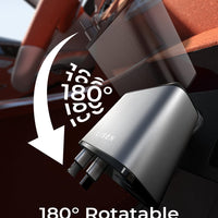 LISEN Retractable Car Charger, White Elephant Gifts for Men Women, 69W Cars Adapter USB C Fast Charger, Car Accessories for Women Men, Gifts for Dad Mom, for iPhone 17 Pro Max Air 16 15 14 13 12 Plus