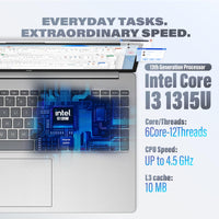 HP 2025 Flagship Touchscreen Laptop - 15.6" Anti-Glare Touch, Intel Core i3-1315U, AI Copilot, Wi-Fi6, Fast Charge, for Business & Student, Win 11 Pro, 32GB RAM, 1TB SSD, Redragon Accessory Kit