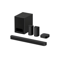 Sony BRAVIA Theater System 6, 5.1ch Home Theater System Sound bar with subwoofer and Rear Speakers, Surround Sound by Dolby Atmos/DTS:X Compatible HT-S60
