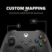 Xbox Wireless Gaming Controller (2025) – Carbon Black – Play on Xbox, Windows, Android, iOS, FireTV Sticks, Smart TVs, VR Headsets