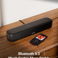 ULTIMEA 7.1ch Sound Bar with Subwoofer, Virtual Surround Sound System for TV, Sound Bar for Smart TV with 4 Surround Speakers, Peak Power 330W, TV Soundbar with App Control, Opt/AUX/BT, Aura A40 - Volt-Edge Technologies®