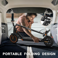 VOLPAM Electric Scooter, 350W/500W, 8.5"/10" Tires, 12/21/28 Miles Range, 16/19/22Mph, Folding E-Scooter with Dual Braking (8.5''-12Miles-350W) - Volt-Edge Technologies®