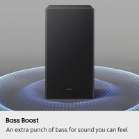 Samsung B-Series Soundbar HW-B550F 2.1 ch DTS Virtual:X Soundbar with Subwoofer (2025 Model) Voice Enhance Mode, Bass Boost, Adaptive Sound - Volt-Edge Technologies®