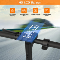 MAXSHOT Electric Scooter Adults & Big Kids, Top Speed 9/16/19/22MPH, 10/12/16/21/50Miles Range, 6.5"/8.5"/14" Tires Folding Commuter Escooter with Dual Suspension for Commuting, APP Control