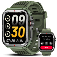 Smart Watch for Men Women (Answer/Make Call), 2025 New 1.8" HD SmartWatch, Fitness Watch with 120+ Sport Modes, IP68 Waterproof, Pedometer, Heart Rate/Sleep Monitor, Activity Tracker for Android iOS