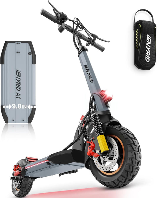 A1 Electric Scooter for Adults,800W High Motor Up to 28MPH&25Miles Long Range Commuting Electric Scooter,10" All-Terrain Tires,Dual Braking Folding EScooter LED Display.