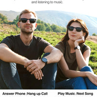 Smart Glasses,Bluetooth Glasses for Men Women with Anti-Blue Light&UV400 Lenses,Audio Eyewear with Bluetooth Speakers,Music Playback&Hands-Free Calling,Touch&Voice Assistant,for Indoor&Outdoor