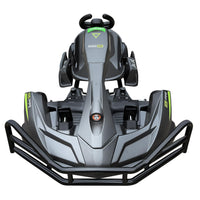 JYXKART Go Karts for Adults, PRO Electric Go Kart Build in 1500W*2 AC Brushless Motor with 54V8A Removable Lithium Battery and Handbrake, 40km/h High Speed Drifting Gokart for Ages 14+ Up to 2m/200kg