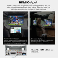 Joying 15.1 Inch Double Din Car Stereo, Car Radio with Apple Carplay & Android Auto, 8GB+128GB Android 13 Head Unit with Mirror Link, AM/FM, Bluetooth, SWC, GPS(JY-UTD15N8)