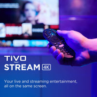 TiVo Stream 4K – Every Streaming App and Live TV on One Screen – 4K UHD, Dolby Vision HDR and Dolby Atmos Sound – Powered by Android TV – Plug-In Smart TV, One size
