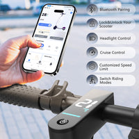 VOLPAM Electric Scooter, 350W/500W, 8.5"/10" Tires, 12/21/28 Miles Range, 16/19/22Mph, Folding E-Scooter with Dual Braking - Volt-Edge Technologies®