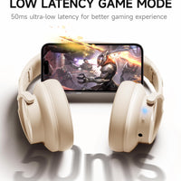 Picun B8 Bluetooth Headphones, 120H Playtime Headphone Wireless Bluetooth with 3 EQ Modes, Low Latency, Hands-Free Calls, Over Ear Headphones for Travel Home Office Cellphone PC Black - Volt-Edge Technologies®