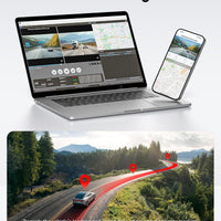 REDTIGER Dash Cam Front Rear, 4K/2.5K Full HD Dash Camera for Cars, Included 32GB Card, Built-in Wi-Fi GPS, 3.16” IPS Screen, Night Vision, 170°Wide Angle, WDR, 24H Parking Mode(F7NP)