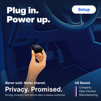 Bouncie GPS Tracker for Vehicles with Real-Time Location, Route History, Speed Monitoring, Geo-Fence & Accident Notifications - for Fleets & Family - Cancel Anytime