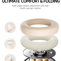 Picun B8 Bluetooth Headphones, 120H Playtime Headphone Wireless Bluetooth with 3 EQ Modes, Low Latency, Hands-Free Calls, Over Ear Headphones for Travel Home Office Cellphone PC Black - Volt-Edge Technologies®