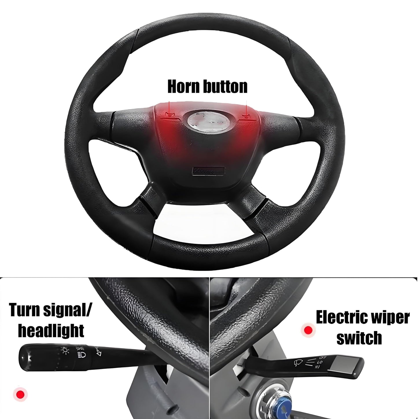 4 Wheel Seniors Adults Travel Mobility Scooter ，2-Seat Electric Golf Cart，All Terrain Recreational Powered Scooters Vehicle 800W Foldable Compact Cruiser Extra Large Portable Capacity Storage Trunk(Ye