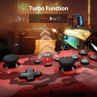 GMVOX Wireless Controller for XBOX, Gaming Controller Support Turbo/3.5MM Audio Jack/Dual Vibration, Controller Compatible with XBOX One/ One S/X, XBOX Series S/X, PC, IOS, Android Platforms,with 2.4g Adapter,Camo Red