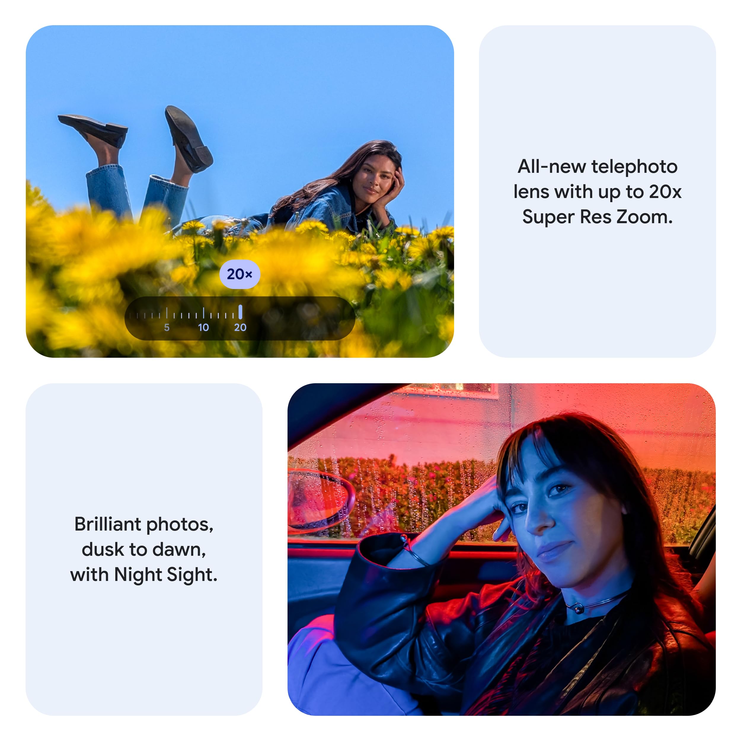 Google Pixel 10 - Unlocked Android Smartphone - Gemini AI Assistant, Advanced Triple Rear Camera, Fast-Charging 24+ Hour Battery, and 6.3" Actua Display - Indigo - 128 GB (2025 Model)