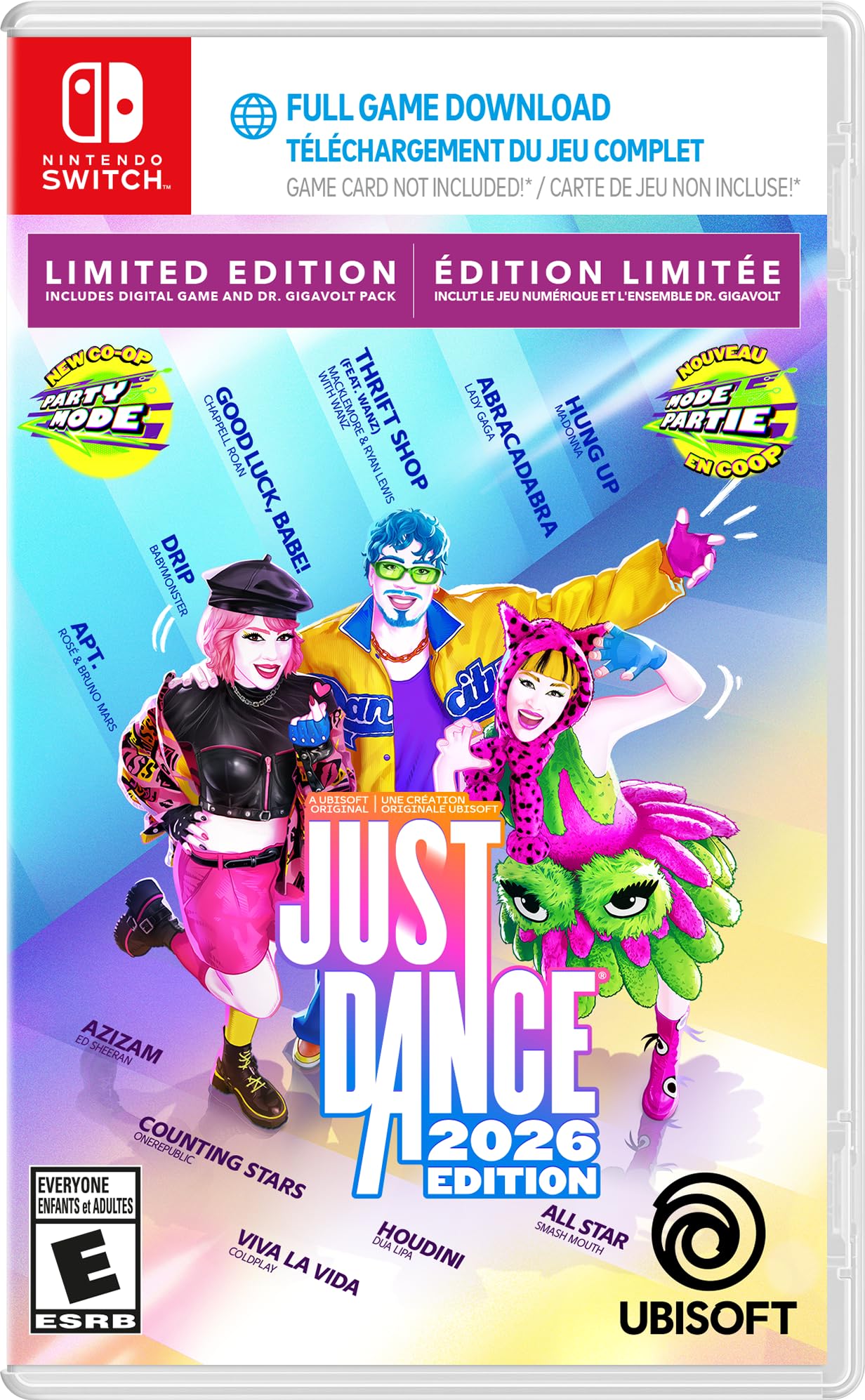 Just Dance 2026 Edition - Limited Edition, Nintendo Switch (Code in Box)