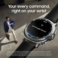 Samsung Galaxy Watch 8 Classic (2025) 46mm LTE Smartwatch, Cushion Design, Rotating Bezel, Quick Button, Sleep Coaching, Running Coach, Energy Score, Black [US Version, 2 Yr Warranty]