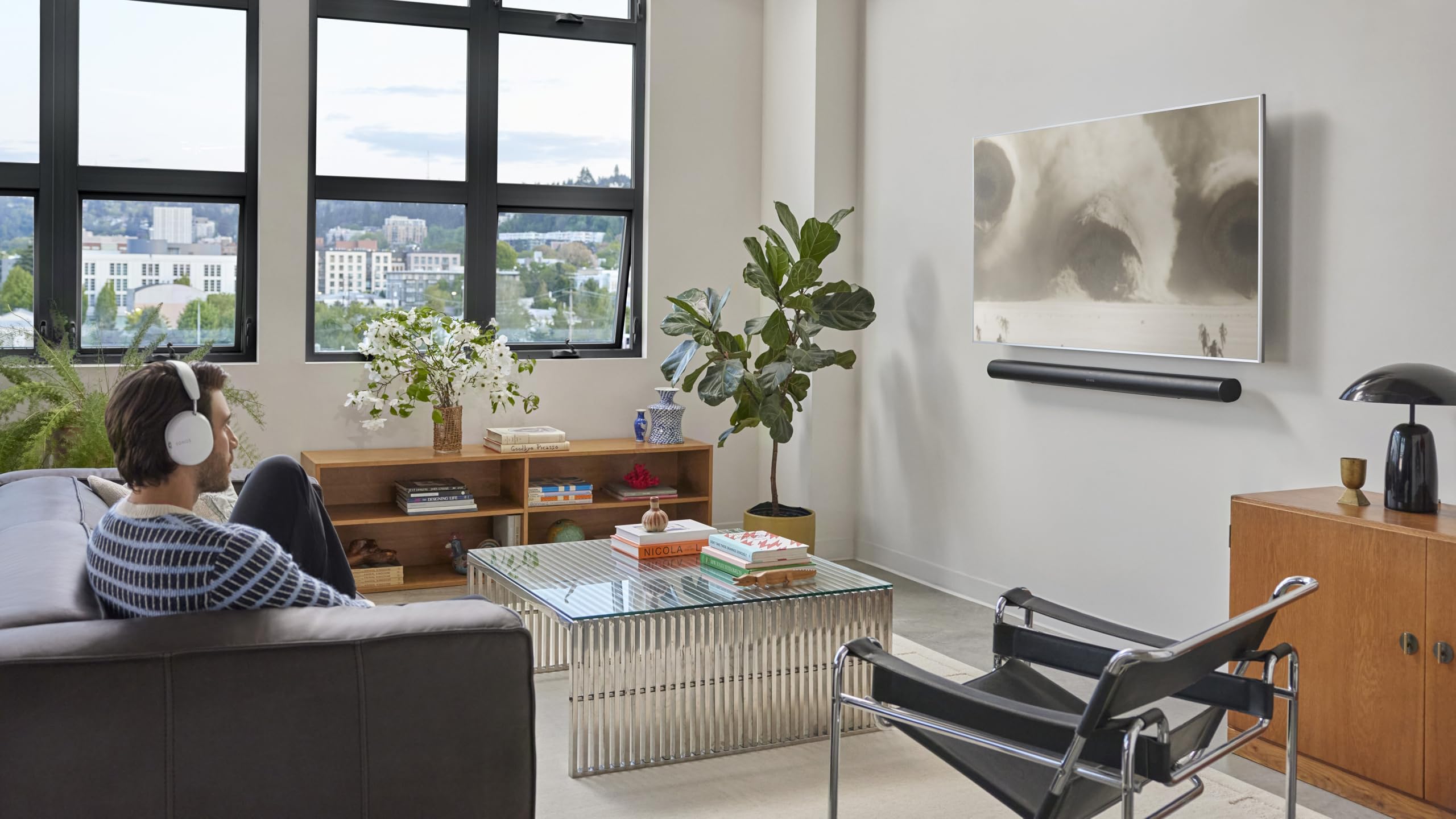 Sonos Arc Ultra Soundbar with Dolby Atmos and Voice Control - 9.1.4 Surround Sound for TV and Music - Black - Volt-Edge Technologies®