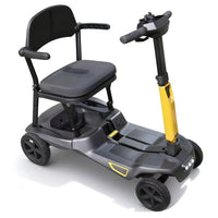 MediHoist Ultra Lightweight Foldable Electric Mobility Scooter for Adults & Seniors 24 Miles Range, 37.5 lbs Aluminum Frame, Airline Approved, Portable Scooter YL-985S