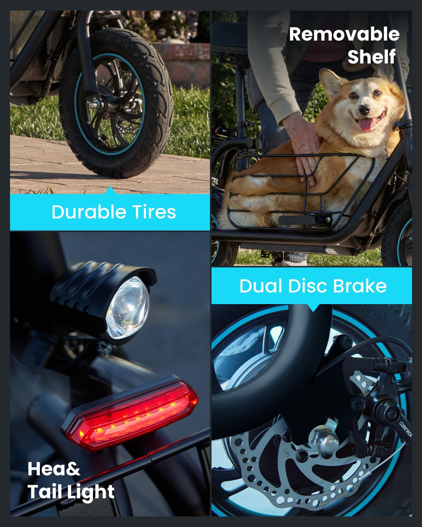 URBANMAX Electric Scooter with Seat, 550W Motor, 18.6MPH Top Speed, 20 Miles Range, Adults Electric Scooter with Large Storage Basket for Pets Dogs and Items，C1S-V1