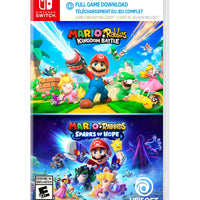 Mario + Rabbids Dual Pack - Amazon Exclusive, Nintendo Switch (Code in a Box)