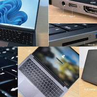 ZOLWAYTAC 16" Inch Laptops, Win 11Computer Laptop Gaming,16GB RAM 512GB SSD,N100 CPU(Up to 3.4GHz,12th),with WiFi/BT,Backlit Keyboard,5000mAh,Support Type C Charging,for Gaming,Business,Silver Gray