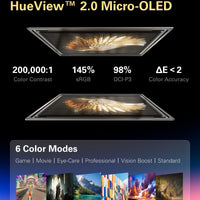 RayNeo Air 3s Pro AR/XR Glasses - 201'' 1200 Nits 120Hz HueView 2.0 Video Display, Smart Gaming Glasses for iPhone 17,16,15/Android/Mac/Switch 2/PS5/SteamDeck - 2025 Gift for Christmas & Tech Lover