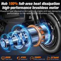 INSDRGN C14 Electric Scooter for Adults with Seat – High-Performance, Foldable E-Scooter with 900W Peak Power, 20MPH, 28-Mile Range, and Dual Disc Brakes,High Strength Frame,330lbs Max Load - Black