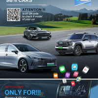 Jemluse Wireless CarPlay Adapter for Apple iPhone - Multi-User Seamless Connection for Convert Wired to Wireless Car Play Adapter - No Latency from iOS 10+ to Screen w/USB C (Gray)