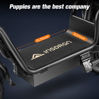 INSDRGN C14 Electric Scooter for Adults with Seat – High-Performance, Foldable E-Scooter with 900W Peak Power, 20MPH, 28-Mile Range, and Dual Disc Brakes,High Strength Frame,330lbs Max Load - Black