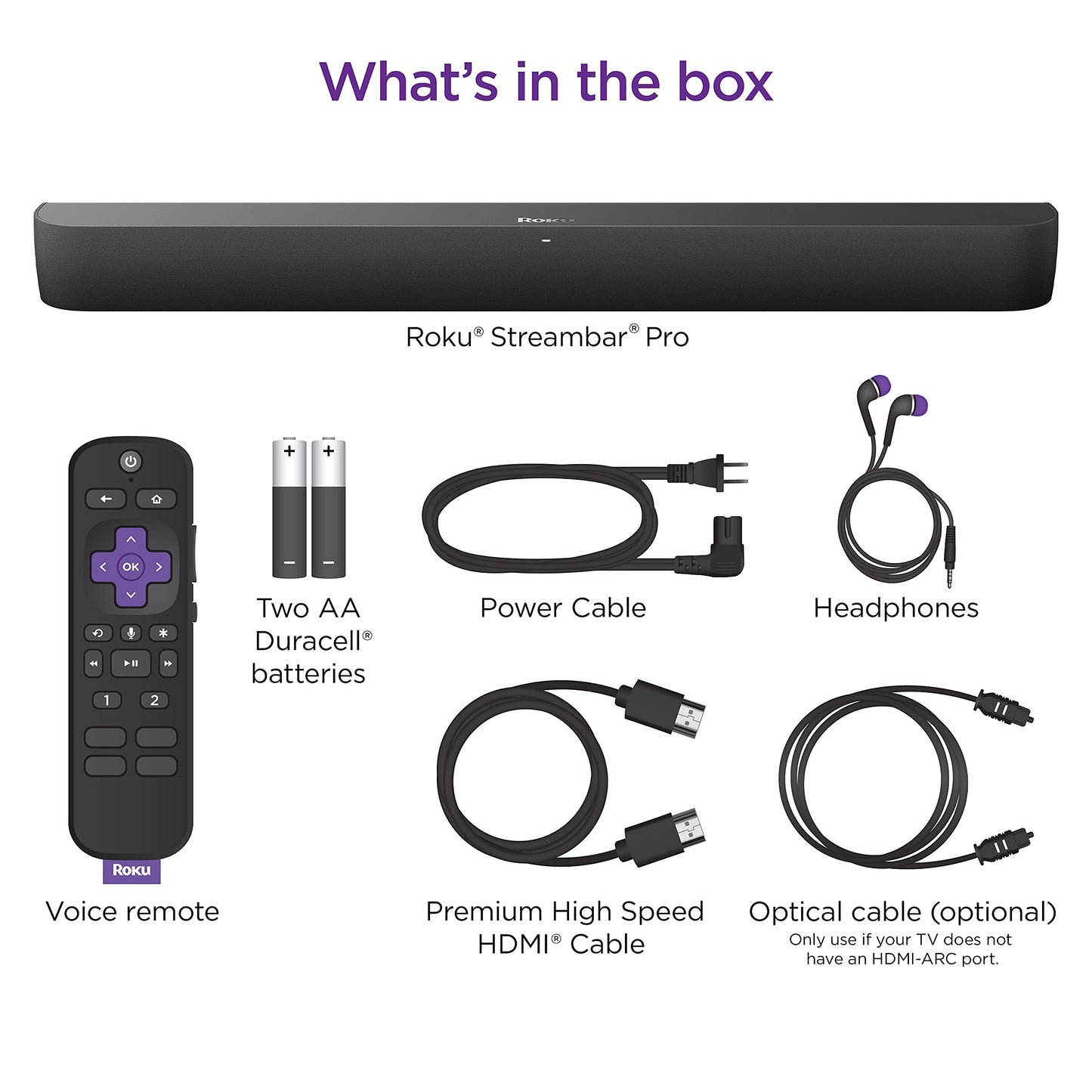 Roku Streambar Pro Stereo Soundbar Grey