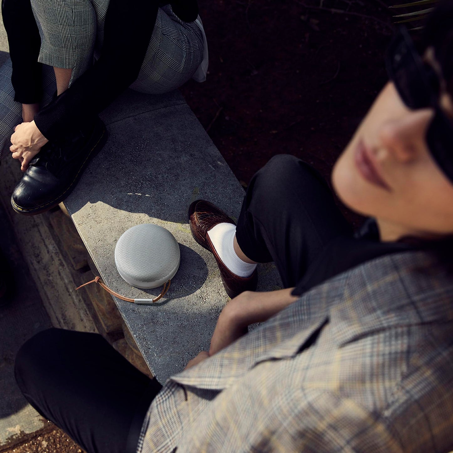 Bang & Olufsen Beosound A1 (2nd Generation) Wireless Portable Waterproof Bluetooth Speaker with Microphone, Grey Mist