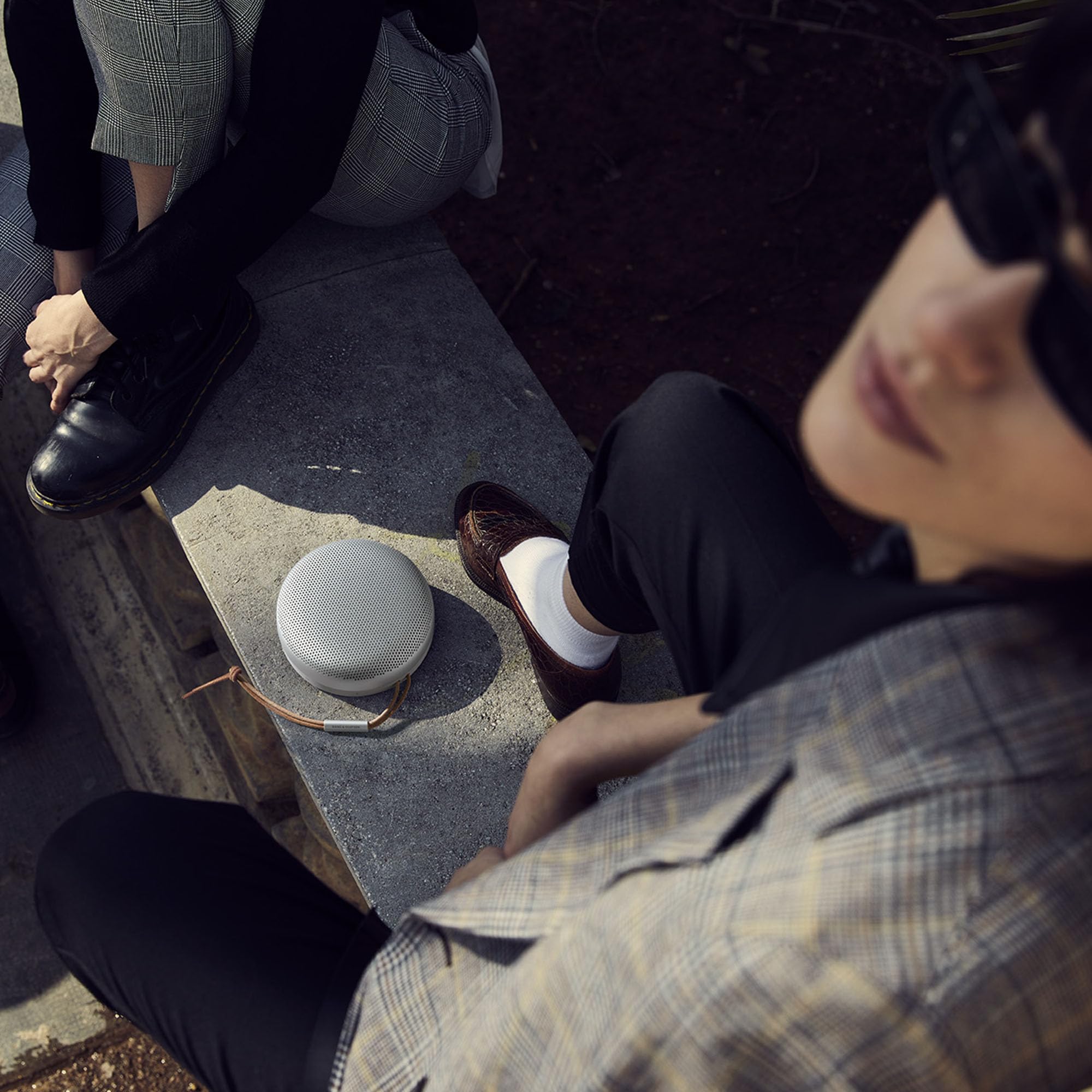 Bang & Olufsen Beosound A1 (2nd Generation) Wireless Portable Waterproof Bluetooth Speaker with Microphone, Grey Mist