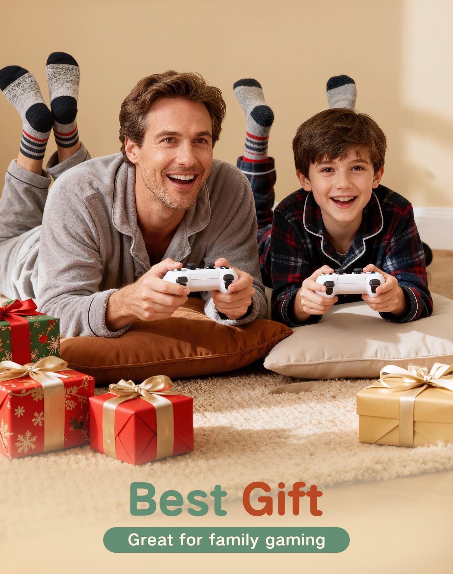 2026 Retro Gaming Console, 20K+ Classic Games, 23 Emulators, 4K HDMI Game Stick with Upgraded Dual 2.4G Wireless Controllers 64GB, Plug-and-Play Video Game Console for TV (White)