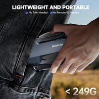 GPS Drone with Camera 4K for Adults, Under 249g, 45 Mins Flight, Beginner Foldable Drones with Brushless Motor, Auto Follow, Tap Fly, Circle Fly, One Key Start