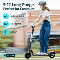 Gotrax GXL V2 Electric Scooter, 8.5" Solid Tire, Max 12 Mile and 15.5Mph Speed Power by 250W Motor, Lightweight 25.95lb, Cruise Control Aluminum Alloy Frame Foldable Commuting Escooter for Adults