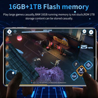 2025 Global Version 10.36 Inch Android 13.0 Tablet Android 16GB Ram 1TB Rom 16MP 32MP 12000mAh Network Bluetooth 5G WIFI Tablets