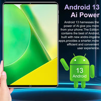 2025 New 5G Tablet Android 13.0 10.36Inch 16GB RAM 1TB ROM Tablets 16MP 32MP 12000mAh 10Core WiFi Bluetooth Network Tablet GPS