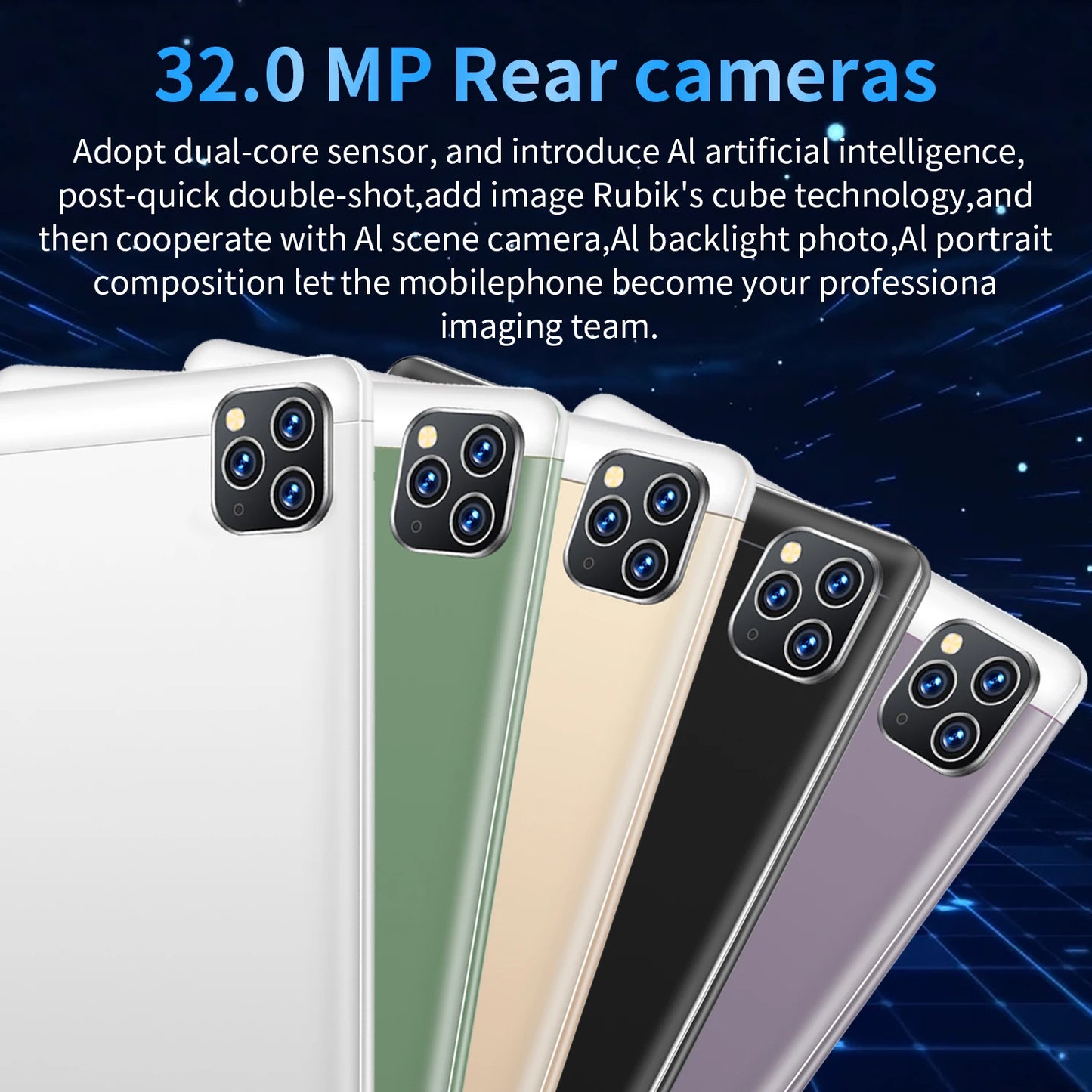 2025 Global Version 10.36 Inch Android 13.0 Tablet Android 16GB Ram 1TB Rom 16MP 32MP 12000mAh Network Bluetooth 5G WIFI Tablets