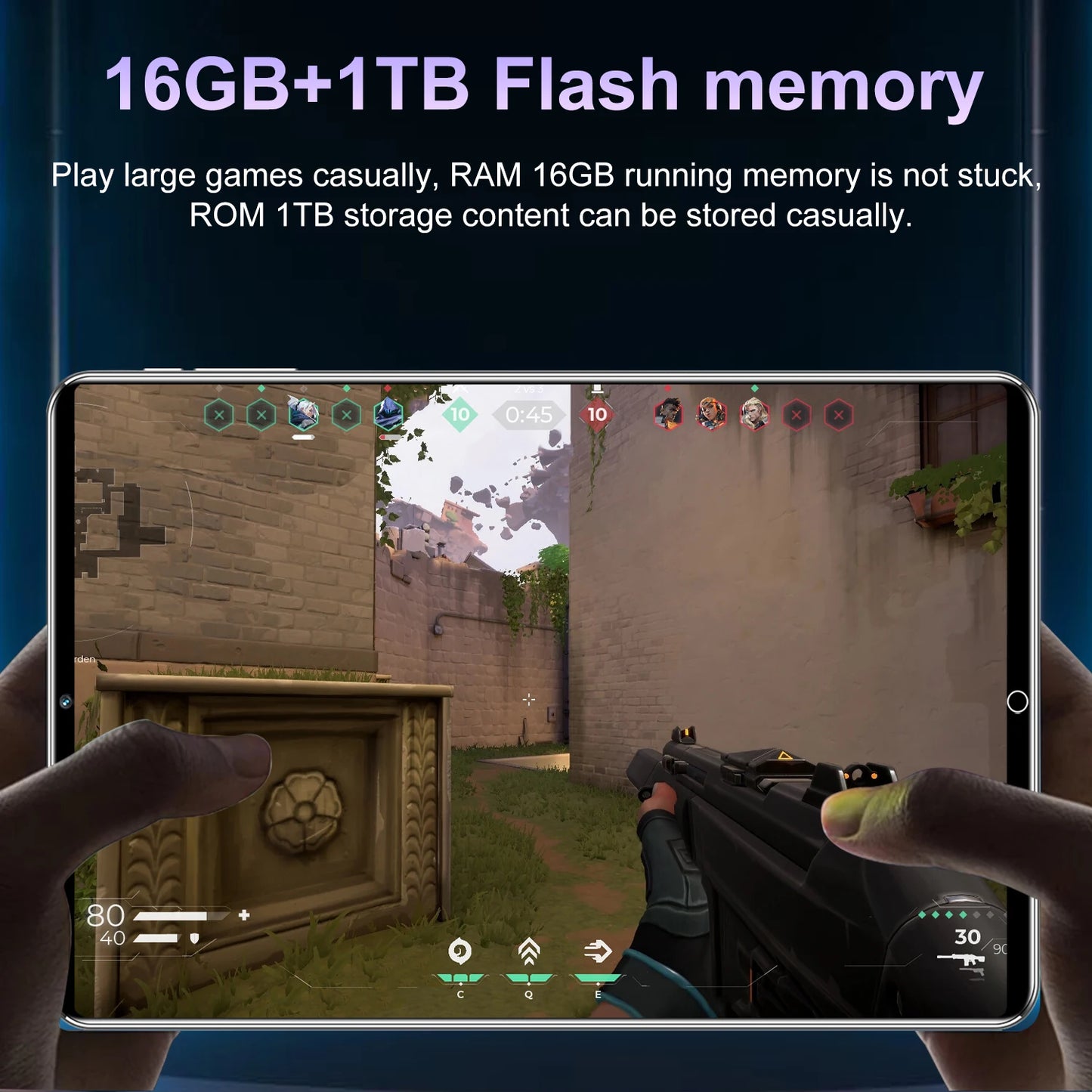 2025 New 5G Tablet Android 13.0 10.36Inch 16GB RAM 1TB ROM Tablets 16MP 32MP 12000mAh 10Core WiFi Bluetooth Network Tablet GPS