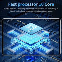 2025 Global Version 10.36 Inch Android 13.0 Tablet Android 16GB Ram 1TB Rom 16MP 32MP 12000mAh Network Bluetooth 5G WIFI Tablets