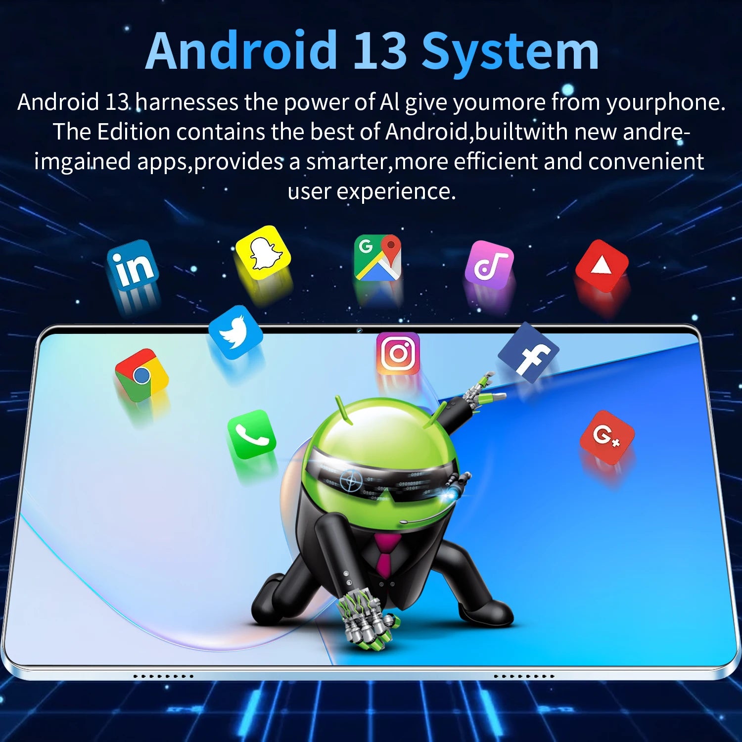 2025 Global Version 10.36 Inch Android 13.0 Tablet Android 16GB Ram 1TB Rom 16MP 32MP 12000mAh Network Bluetooth 5G WIFI Tablets